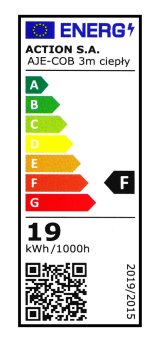 Activejet AJE-COB 3m ciep led strips Universal stribelys Indendrs #11