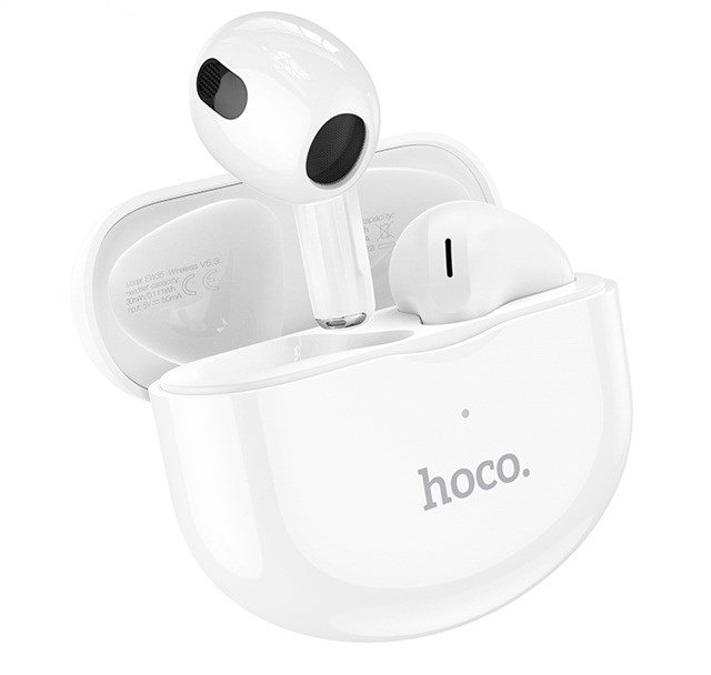 Hoco EW35 Sonido Trdlst headset i rerne Opkald/musik Bluetooth Hvid #4