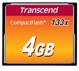 Transcend TS4GCF133 hukommelseskort 4 GB CompactFlash MLC #1