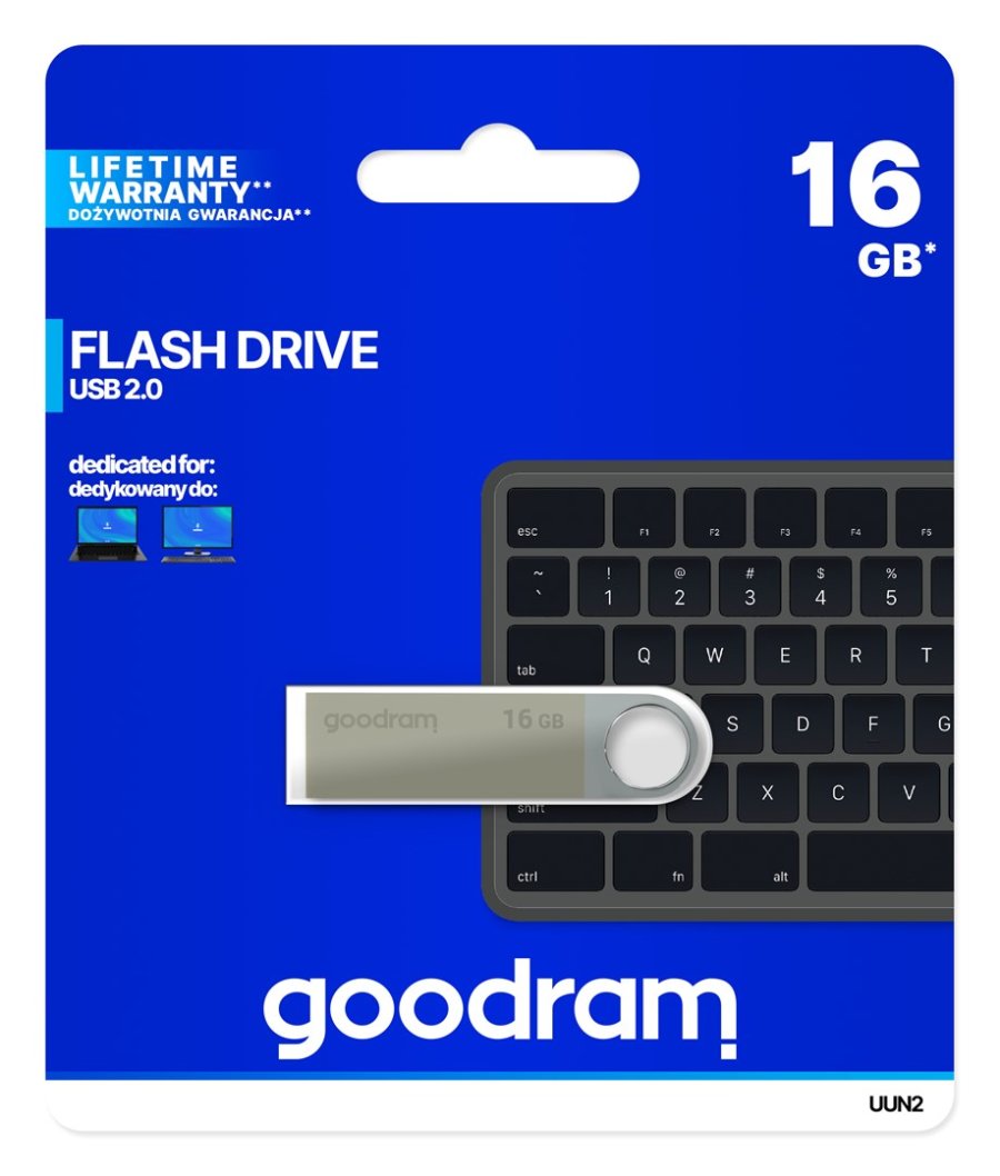 Goodram UUN2 USB-ngle 16 GB USB Type-A 2.0 Slv #3
