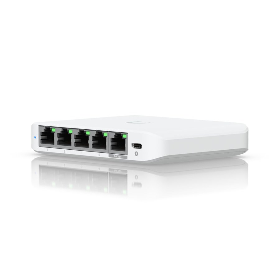 Ubiquiti UniFi Flex Mini 2.5G Administreret 2.5G Ethernet (100/1000/2500) Strm over Ethernet (PoE) Desktop Hvid #2