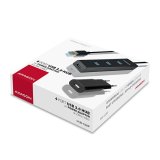 Axagon HUE-S2BP interface hub USB 3.2 Gen 1 (3.1 Gen 1) Type-A 5000 Mbit/s Sort #15