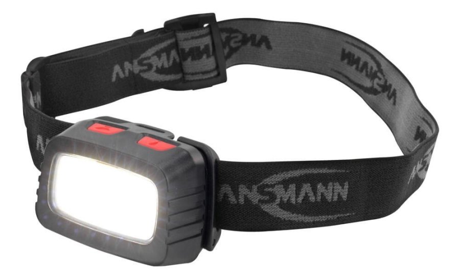 Ansmann HD200B Sort, Gr Hovedbnd lommelygte LED #4