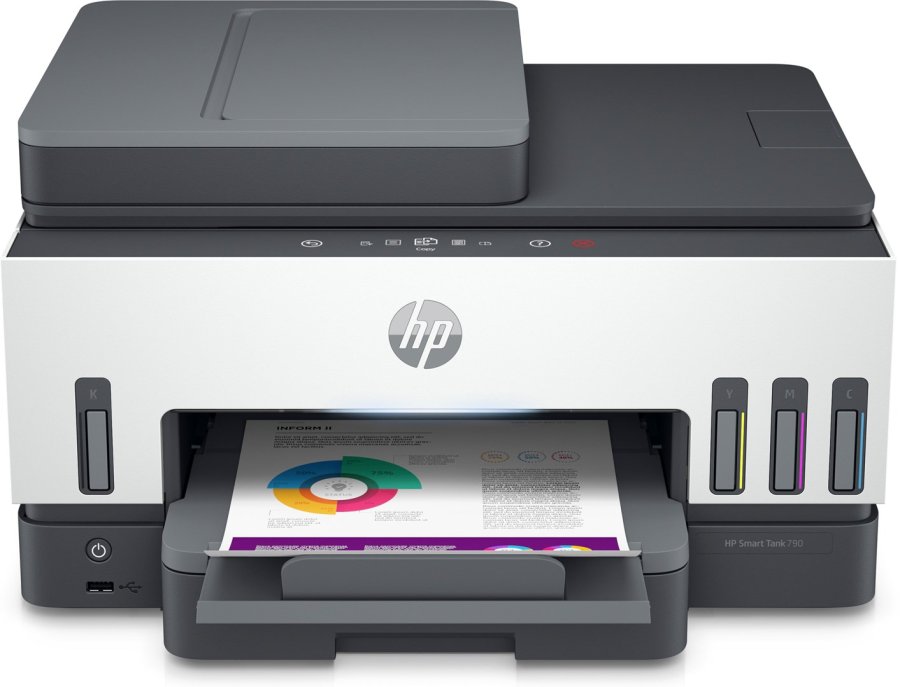 HP Smart Tank 790 All-in-One Printer Termisk inkjet A4 4800 x 1200 dpi 15 sider pr. minut Wi-Fi #1