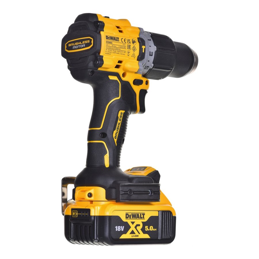 BOREMASKINE/DREV DEWALT DCD805P2T 18V 2X5,0AH BL TSTAK #2
