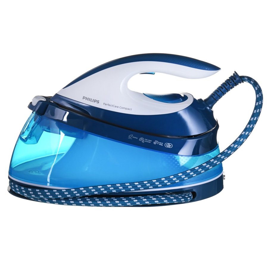 Philips GC7840/20 Dampstrygning station 2400 W 1,5 L DampGlid strygesl Bl, Hvid #2