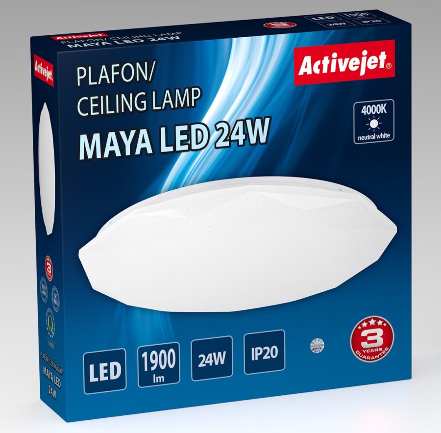 Activejet AJE-MAYA loftbelysning Ikke-udskiftelig pre(r) LED 24 W G #2