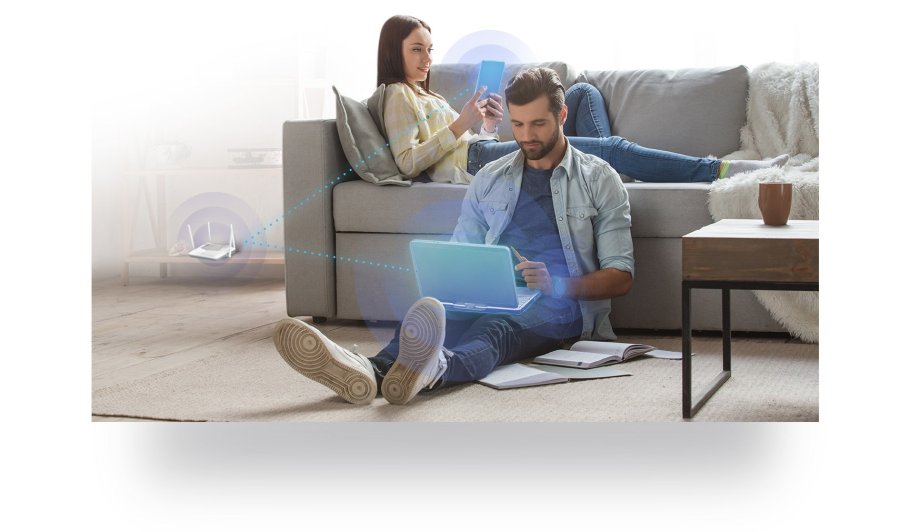 D-Link R32 tr�dl�s router Gigabit Ethernet Dual-band (2,4 GHz / 5 GHz) Hvid #11