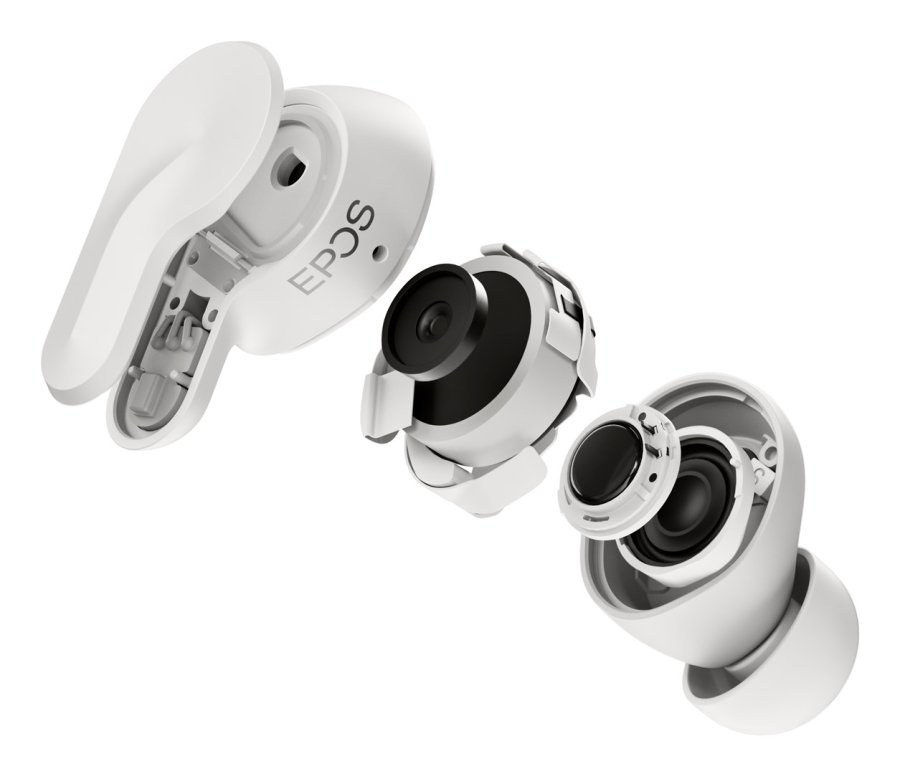 EPOS ADAPT E1 gte Trdlst Stereo (TWS) In-Ear Business/Hverdags Bluetooth Headset Hvid #6