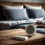 Tr�dl�s vejrstation GreenBlue, temperatur IN/OUT, ur, valg mellem �C / �F, r�kkevidde op til 60 m, GB162 #8