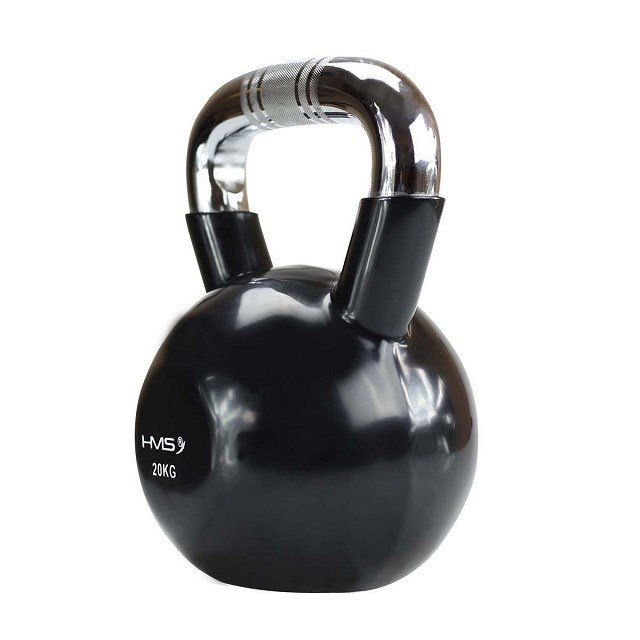 Kettlebell krom 20kg sort HMS KTC20 #4