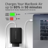 Axagon ACU-DPQ100 oplader til mobil enhed Mobil computer, Mobiltelefon, Netbook, Laptop, Smartphone, SmartWatch, Tablet, Universel Sort Vekselstrm Hurtig opladning Indendrs #8