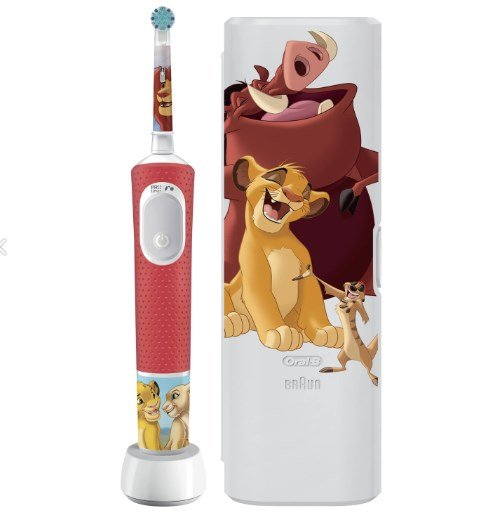 Oral-B Kids 80775003 elektrisk tandb�rste Barn Roterende, pulserende tandb�rste Hvid #1
