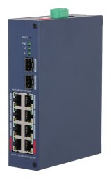 Dahua Technology CHS4210-8GT-110 netv�rksswitch Administreret L2 Gigabit Ethernet (10/100/1000) Str�m over Ethernet (PoE) DIN rail M�rkebl� #1