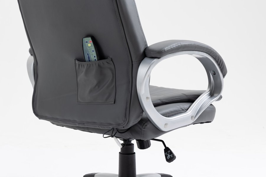 Activejet opvarmet kontorstol med massage YK7304 gr #7