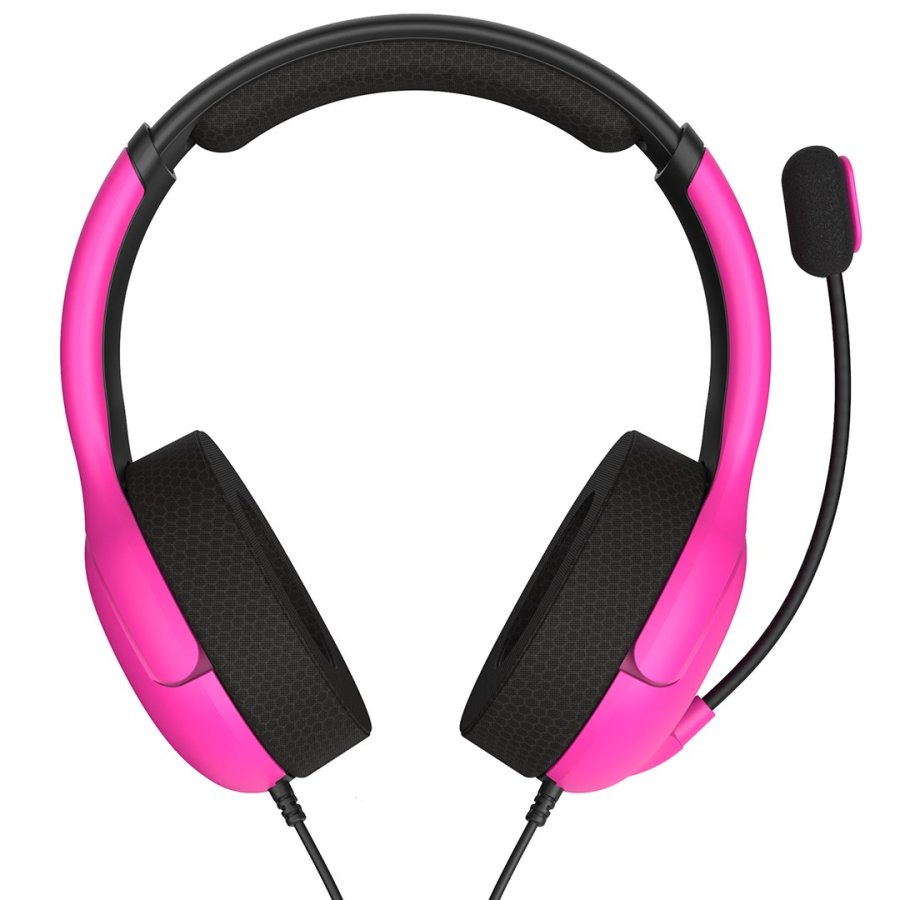 PDP Nebula Headset Ledningsf�rt Spil Sort, Lyser�d #19