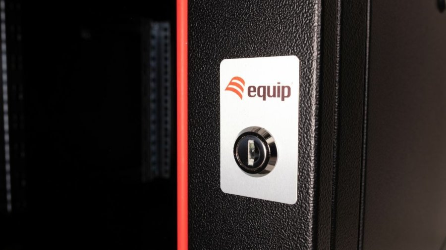 Equip EPM-07-6060-B-CBAA stativ 7U V�gmonteret stativ Sort #6