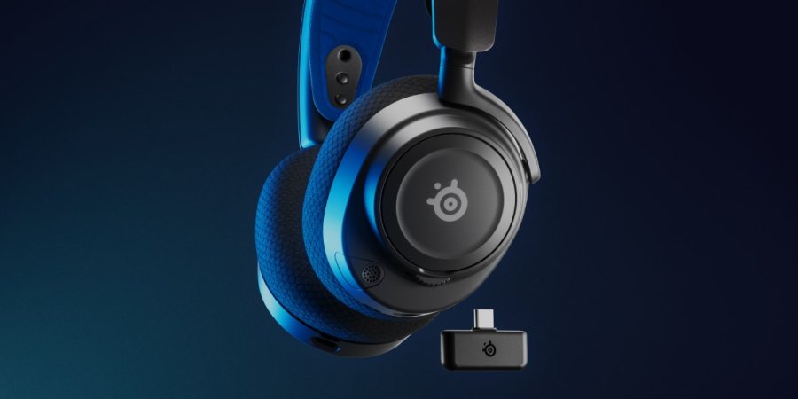 Steelseries Arctis Nova 7P Headset Kabel & trdls Spil USB Type-C Bluetooth Sort, Bl #8