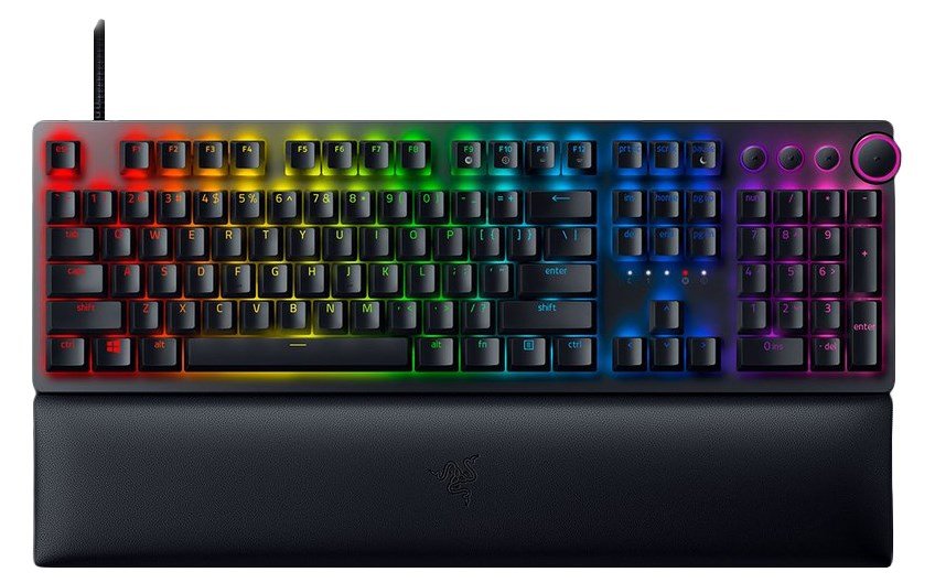 Razer Huntsman V2 tastatur Spil USB QWERTY US engelsk Sort #1