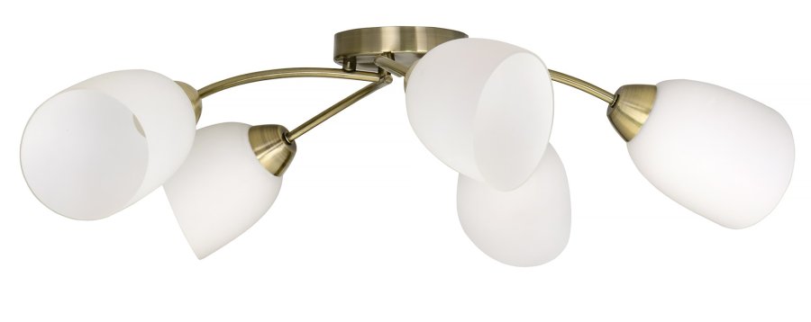 Klassisk lysekrone vedh�ng loftslampe Activejet BENITA Patina 5xE27 til stuen #1
