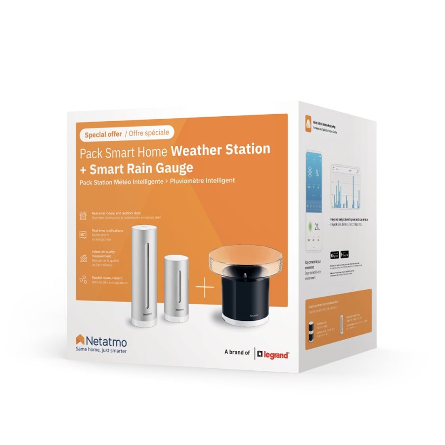 Netatmo NBU-NWS-NRG-EU digital vejrstation Slv Batteri Wi-Fi #9