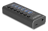 DeLOCK 64326 interface hub USB 3.2 Gen 2 (3.1 Gen 2) Type-C 10000 Mbit/s Sort #1