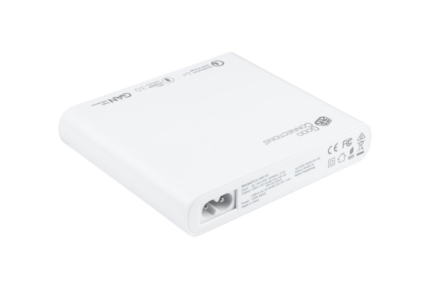 Alcasa PCA-D001W oplader til mobil enhed Universel Hvid Vekselstr�m Hurtig opladning Indend�rs #3