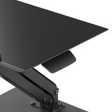 Maclean skrivebordsstativ til skrm eller laptop, gasfjeder, til stende og siddende, sort, MC-493 #8