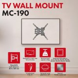 Maclean TV-beslag/oph�ng, maks. VESA 400x400, 32-55