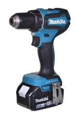 MAKITA DDF485RF3J Trdls boremaskine 3x 18V 3Ah #4