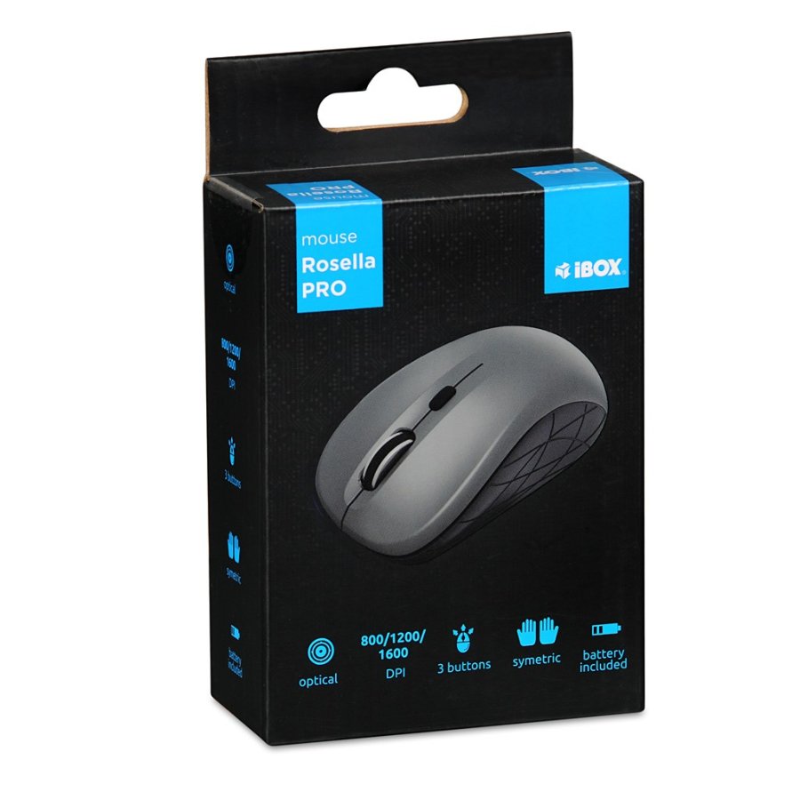 iBOX i009W Rosella trdls optisk mus, gr #11