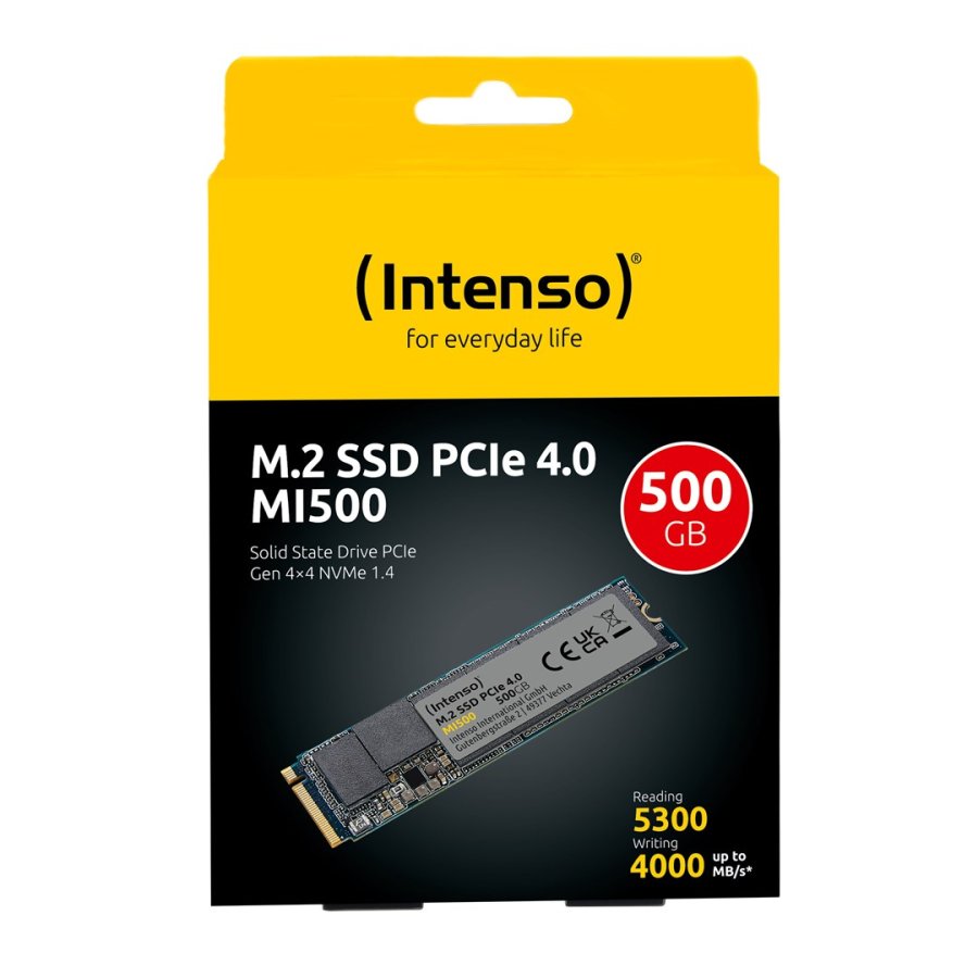 Intenso 3836450 intern solid state drev 500 GB M.2 PCI Express 4.0 NVMe #4