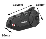 Intercom til motorcykler FREEDCONN R1 PLUS E Sort #5