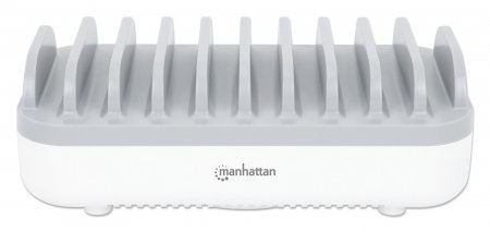 Manhattan 180856 ladestation organisator Desktop monteret Plast Hvid #4