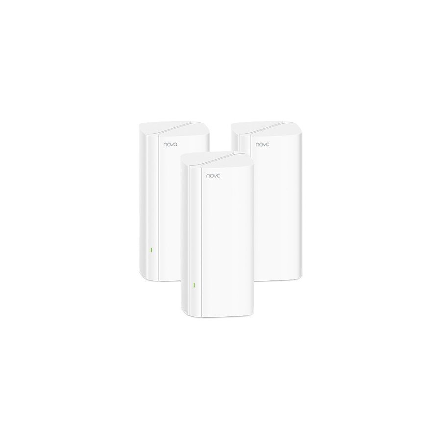 Tenda EX12 Dual-band (2,4 GHz / 5 GHz) AX3000 System Mesh Wi-Fi 6 (3-pak) Hvid #1