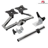 Skrivebordsholder til to LCD-skrme Maclean MC-714 13-27