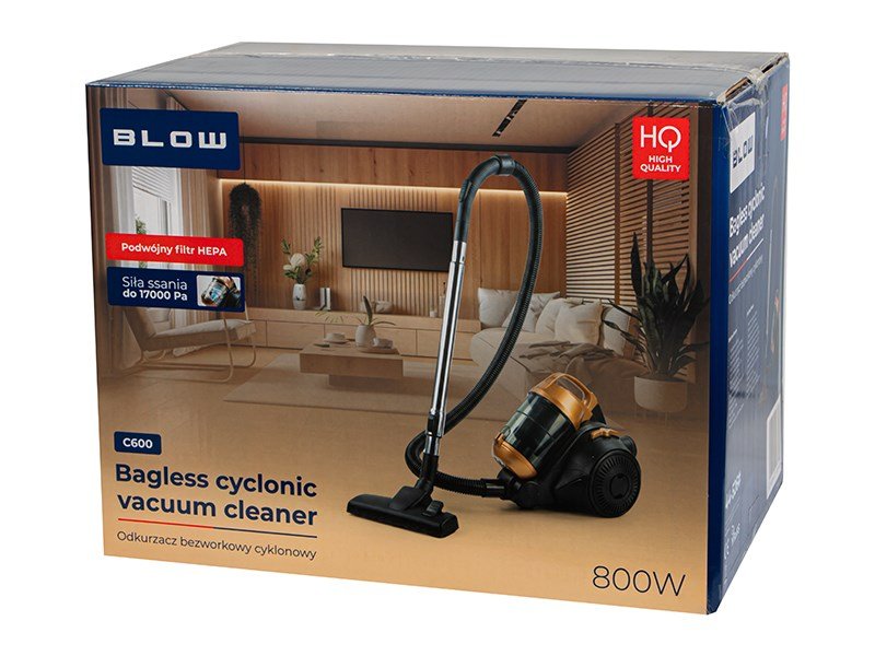 BLOW C600 800W cyklonisk posel�s st�vsuger #7
