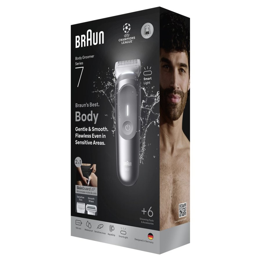Braun Series 7 80789703 body groomer / barbermaskine Gr� #4
