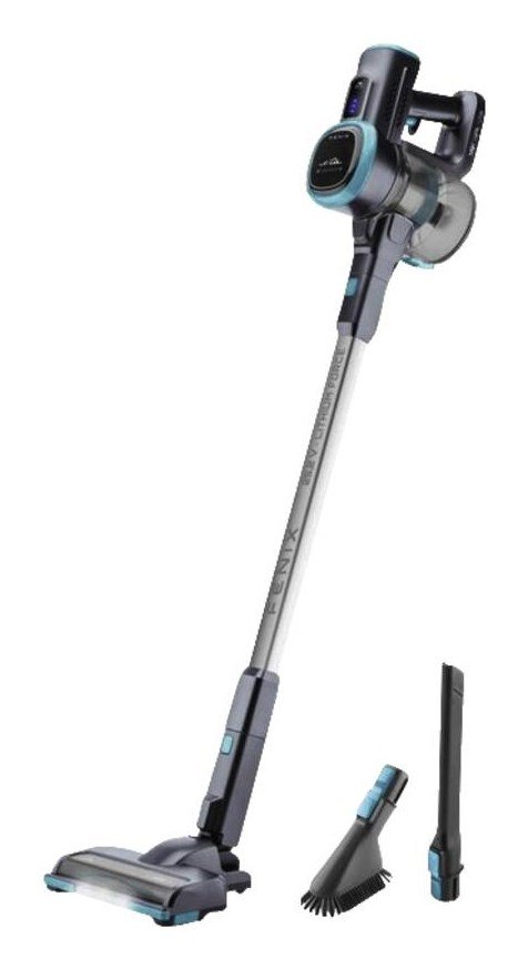 Eta Fenix 2-i-1 stangst�vsuger Batteri Dry HEPA Posel�s 0,6 L Bl�, Gr� #1