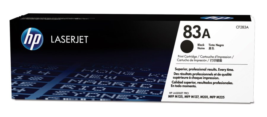HP Original 83A LaserJet-tonerpatron, sort #1