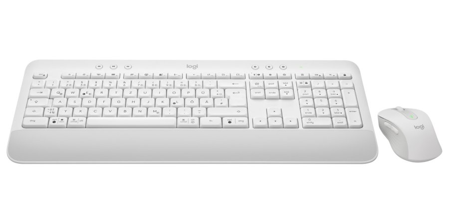 Logitech 920-011022 tastatur Mus inkluderet Kontor Bluetooth QWERTZ Tysk Hvid #5