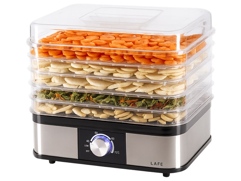 Lafe NutriDry Rustfrit st�l, Sort 250 W #7