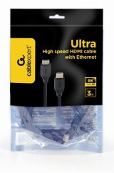Gembird CC-HDMI8K-3M HDMI-kabel HDMI Type A (Standard) Sort #3