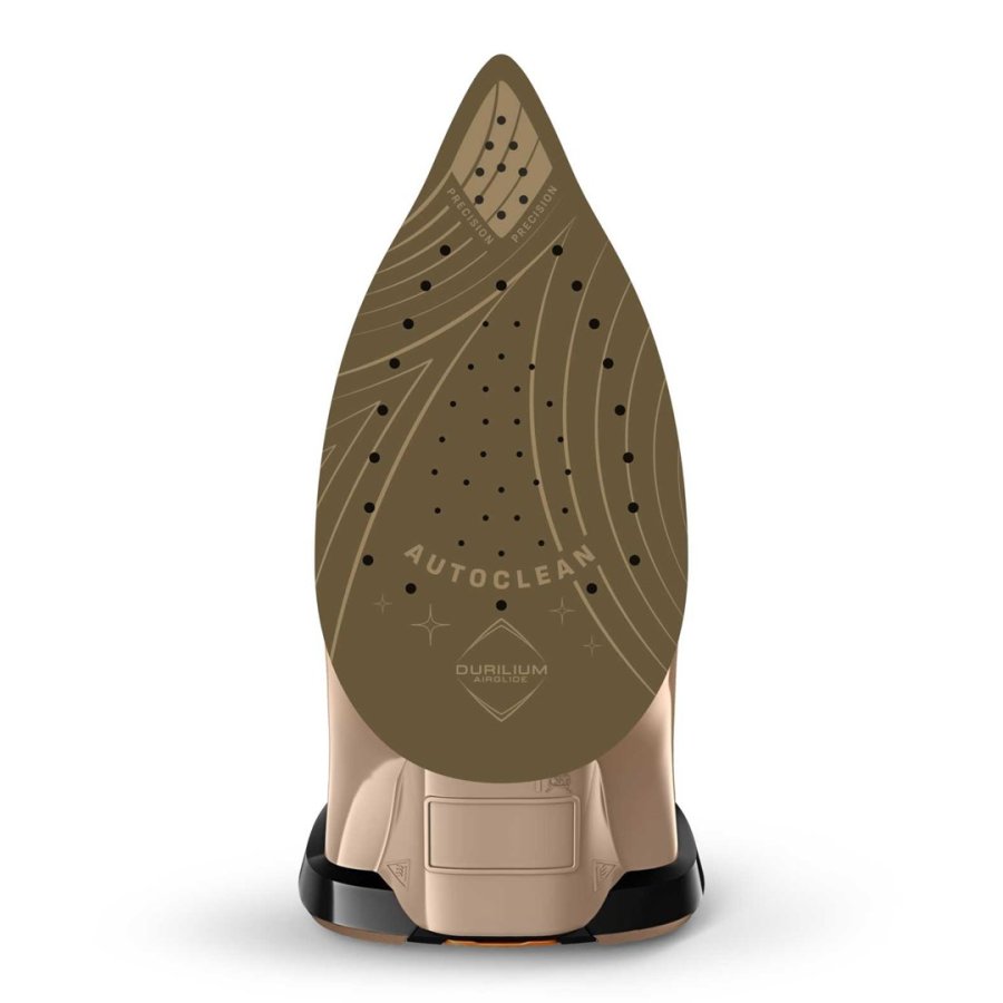 Tefal Ultimate Pure FV9852E0 strygejern T�r & dampstrygejern Durilium AirGlide Autoclean soleplate 3200 W Sort, Kobberfarve #2