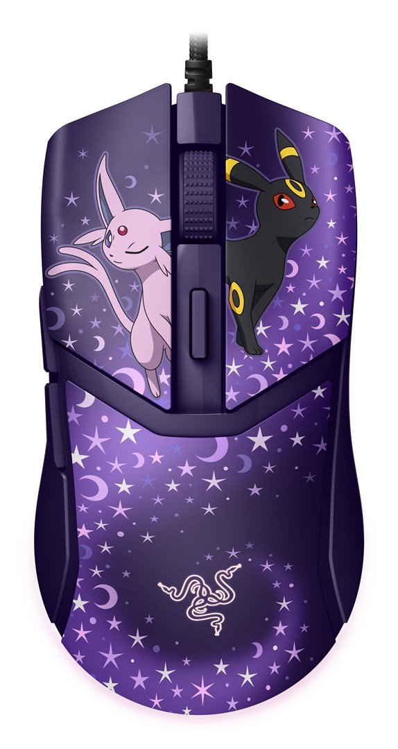 Razer Cobra – Espeon & Umbreon Edition mus Spil H�jre h�nd USB Type-A Optisk 8500 dpi #1