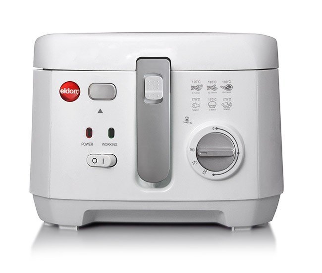 ELDOM FREET frituregryde, 2,5 l, 400 g fritter, temperaturregulator #1