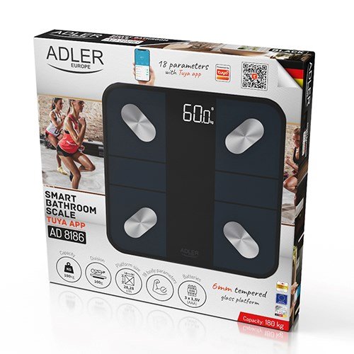 Elektronisk badev�gt Adler AD 8186 Sort #12