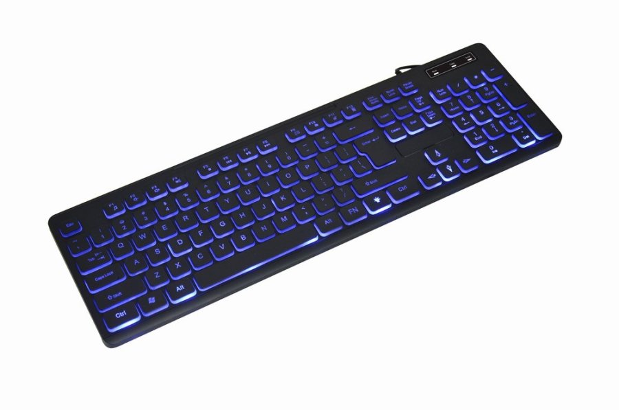 Gembird KB-UML3-02 tastatur Hjemme/kontor USB QWERTY US engelsk Sort #2