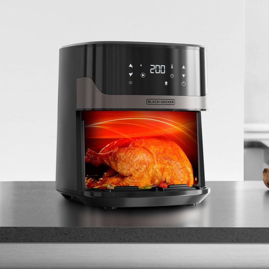 BLACK+DECKER Air Fryer 1600W 6.5L #5