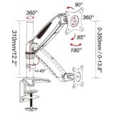 Techly ICA-LCD 111-BK skrmbeslag og -stativer 68,6 cm (27
